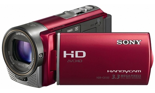 Sony HDR-CX130 Red