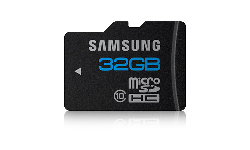 Samsung MicroSDHC 32GB Class 10