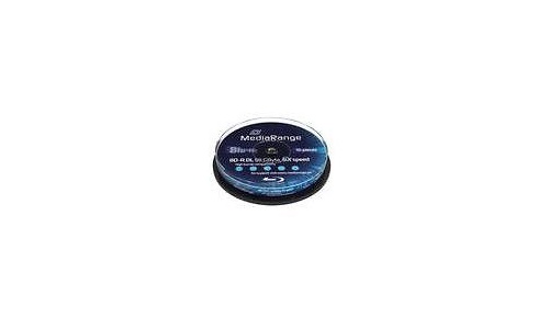 MediaRange BD-R DL 6x 10pk Spindle
