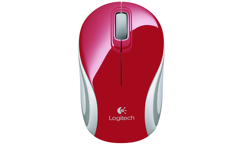 Logitech M187 Wireless Mini Mouse Red