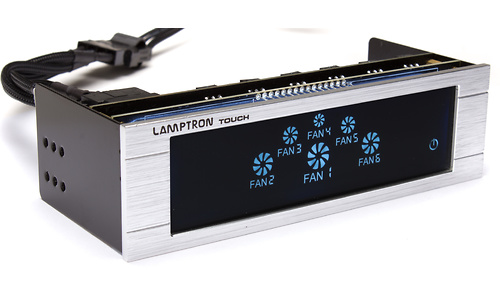Lamptron Fan Controller Touch Silver
