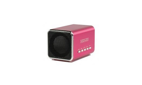 König Portable USB speaker 2x 3W Pink