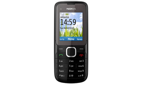 Nokia C1-02 Black