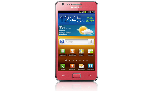 Samsung Galaxy S II Pink