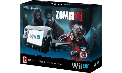 Nintendo Wii U Premium Black + ZombiU