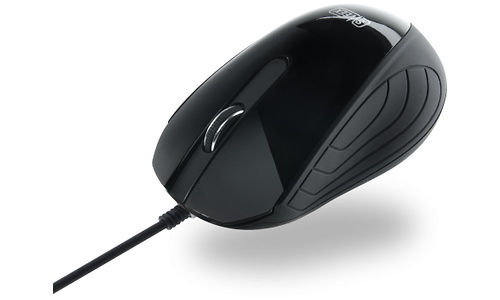 Sweex USB Rubber Grip Mouse Black