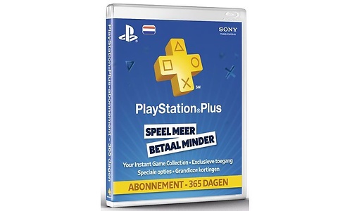 Sony PlayStation Plus Card 365-day