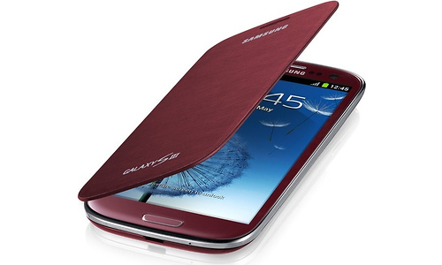 Samsung Flip Cover Red (Galaxy S III)
