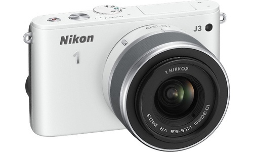 Nikon 1 J3 10-30 + 30-110 kit White