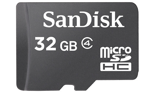 Sandisk MicroSDHC Class 4 32GB