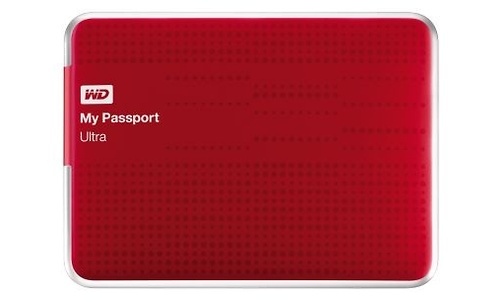 Western Digital My Passport Ultra 500GB Red