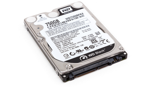Western Digital Scorpio Black 750GB (SATA3)