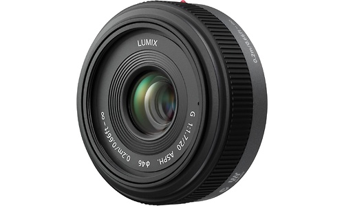 Panasonic Lumix G 20mm f/1.7 II Black