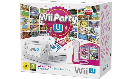 Nintendo Wii U Premium Black + Wii Party U