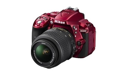Nikon D5300 18-55 VR kit Red