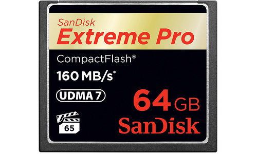 Sandisk Extreme Pro Compact Flash 64GB