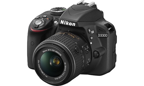 Nikon D3300 18-55 VR II kit Black