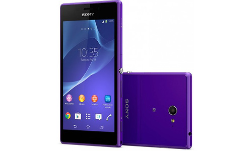 Sony Xperia M2 Purple