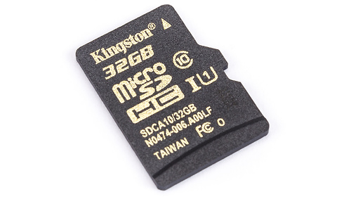 Kingston MicroSDHC UHS-I 32GB + Adapter