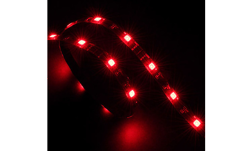 Akasa LED-Strip 15x 0.6M Red
