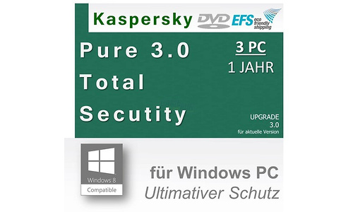 Kaspersky PURE 3.0 Total Security DE (Upgrade)