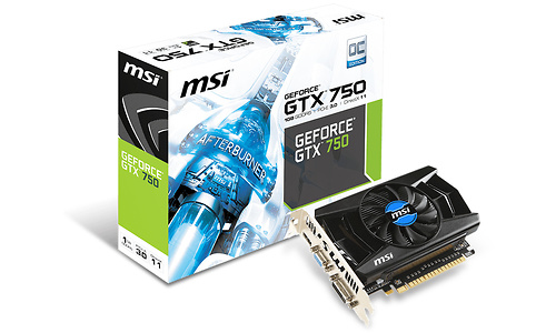 MSI GeForce GTX 750 OC 1GB