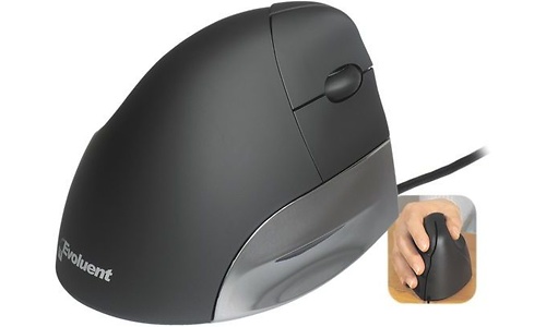 Evoluent Vertical Mouse Standard Right Hand Black
