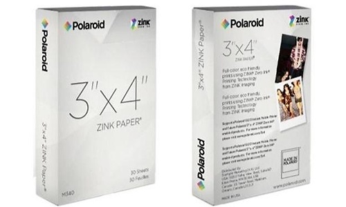 Polaroid M340 Zink Paper