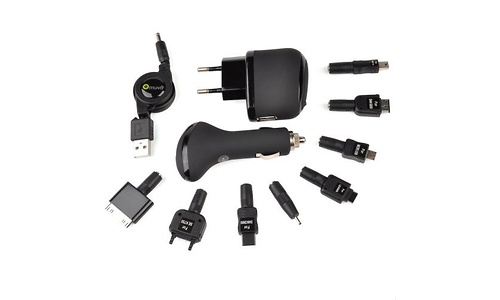 Muvit Energy Pack + 8 Connectors Black