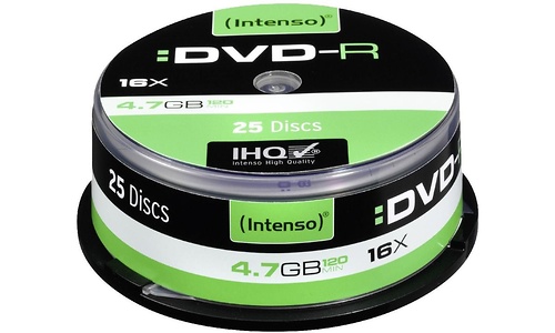 Intenso DVD-R 16x 25pk Spindle