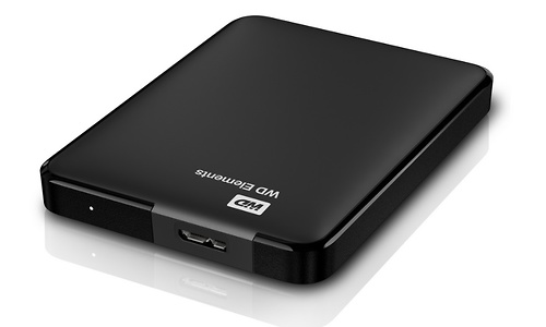 Western Digital Elements Exclusive Portable HDD 1TB Black