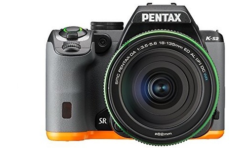 Pentax K-S2 18-135 kit Orange