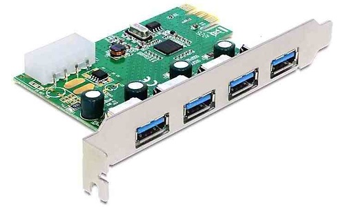 Delock 4-Port USB 3.0 PCI-e Card