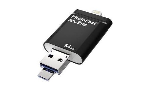 PhotoFast i-FlashDrive Evo Plus 64GB Black