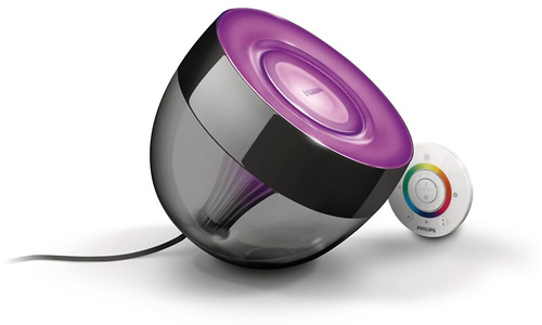 Philips Living Colors Iris Black + Remote