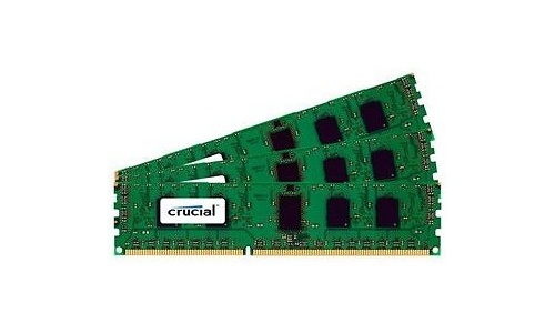 Crucial 24GB DDR3-1600 CL11 ECC Registered Triple kit