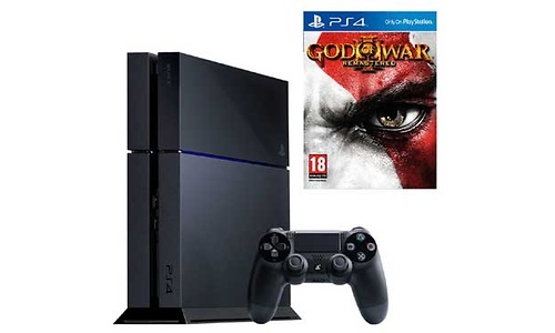 Sony PlayStation 4 500GB + God of War 3 Remastered