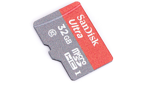 Sandisk Ultra MicroSDHC UHS-I 32GB + Adapter Grey/Red (80MBps)