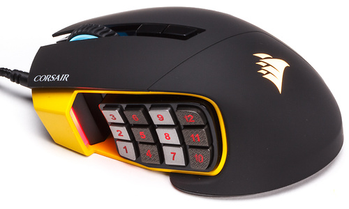 Corsair Scimitar RGB Yellow