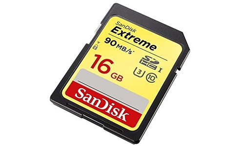 Sandisk Extreme SDHC UHS-I 16GB