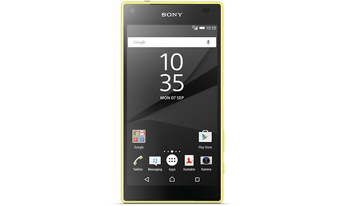 Sony Xperia Z5 Compact Yellow