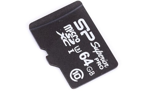 Silicon Power MicroSDXC UHS-I U3 64GB + Adapter