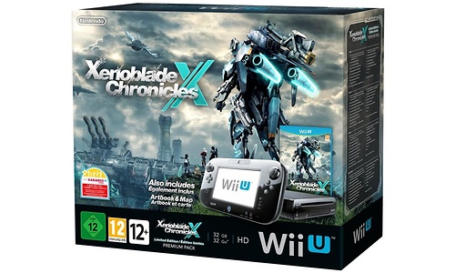 Nintendo Wii U Xenoblade Chronicles X Premium Console 32GB Black