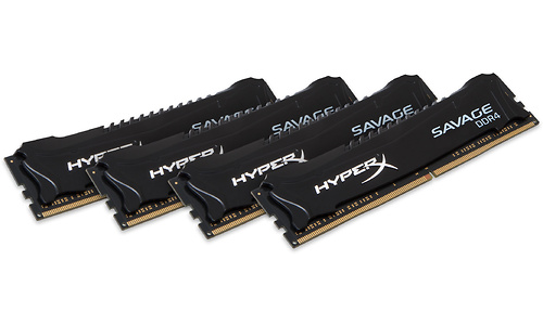 Kingston HyperX Savage Black 16GB DDR4-2400 CL12 quad kit