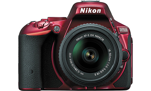 Nikon D5500 18-55 VR II kit Red