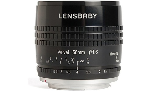 Lensbaby Velvet 56mm f/1.6 Lens for Fujifilm X