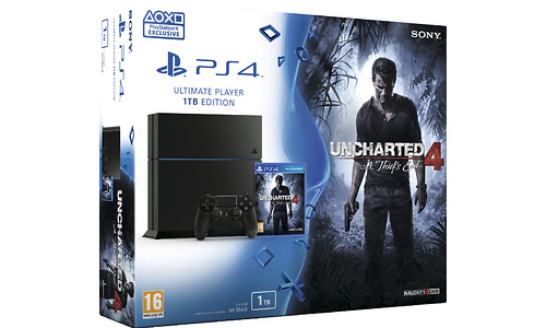 Sony PlayStation 4 1TB + Uncharted 4: A Thief's End