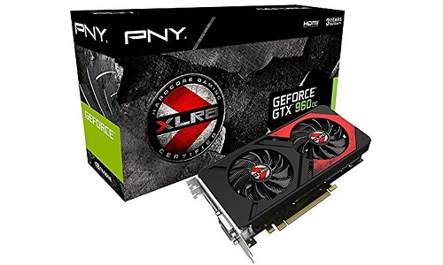 PNY GeForce GTX 960 XLR8 OC Gaming 4GB