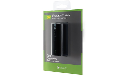 GP Powerbank 1C02A 2600 Black