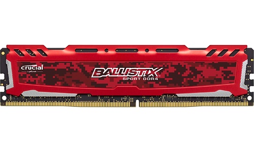 Crucial Ballistix Sport LT 32GB DDR4-2400 CL16 kit Red